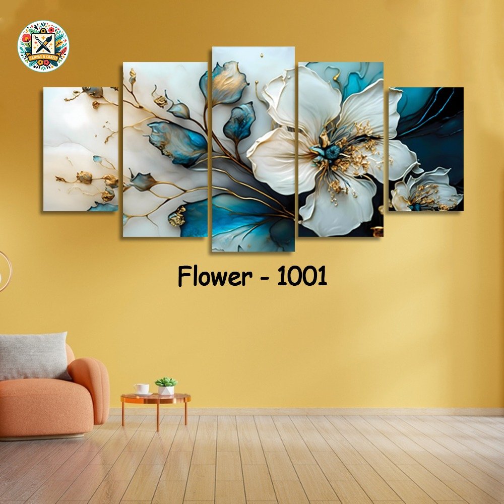 ৫ পার্ট এর ওয়াটারপ্রুফ প্রিমিয়াম ফুলের ক্যানভাস । Code – 1001