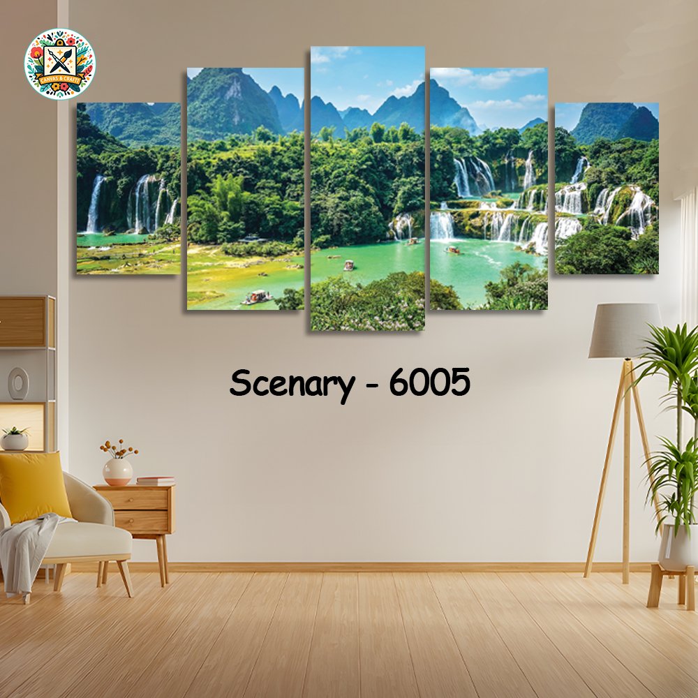 ৫ পার্ট এর ওয়াটারপ্রুফ প্রিমিয়াম সিনারি ক্যানভাস । Code – 6005