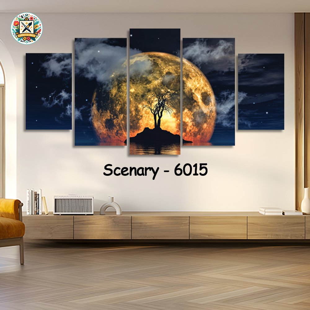 ৫ পার্ট এর ওয়াটারপ্রুফ প্রিমিয়াম সিনারি ক্যানভাস । Code – 6015