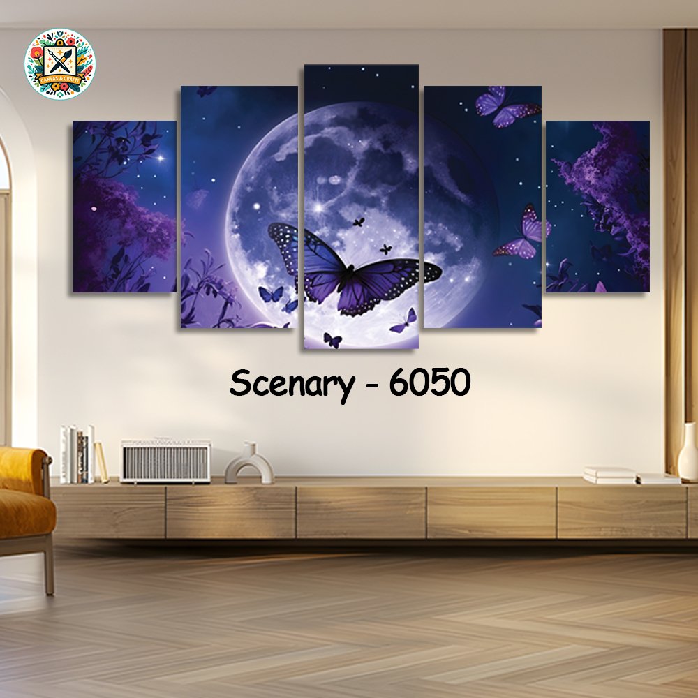 ৫ পার্ট এর ওয়াটারপ্রুফ প্রিমিয়াম সিনারি ক্যানভাস । Code – 6050